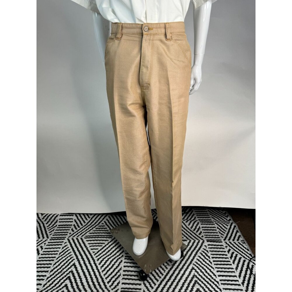 Enyce Mens XL Beige Cotton/Polyester Work Pants With Pockets